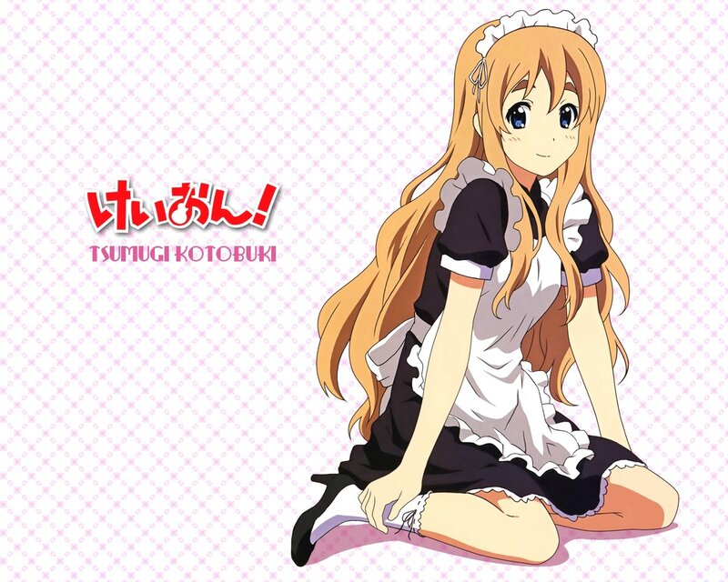 Tsumugi Kotobuki in maid outfit