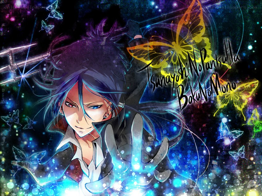 Tsuna with butterfly wings