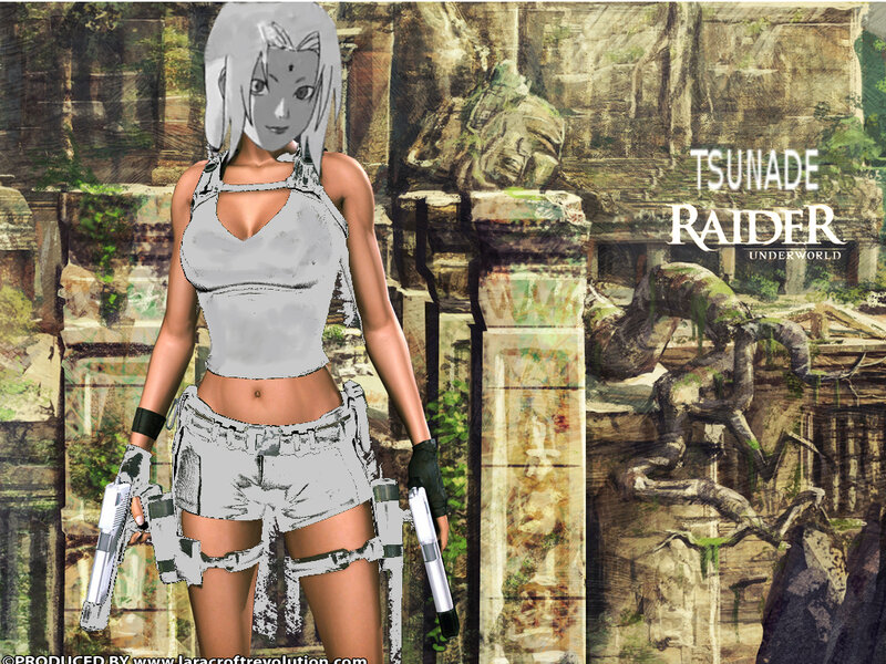 Tsunade in Raider Underworld