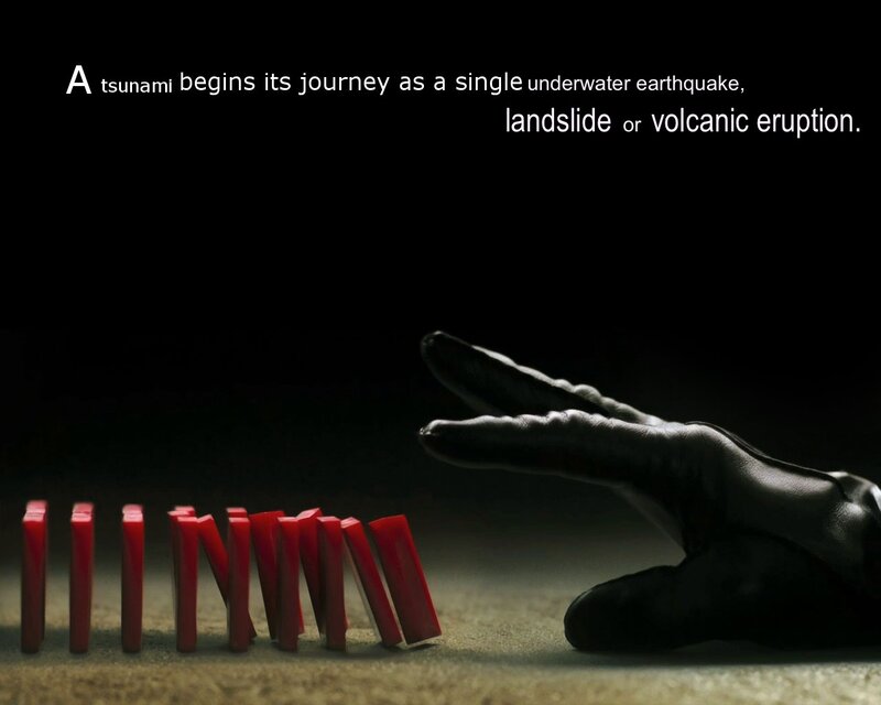 tsunami cause and effect