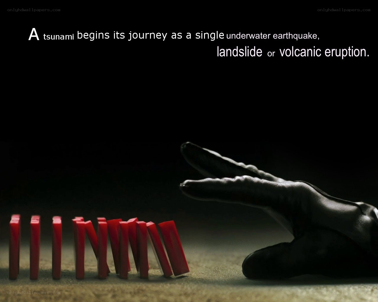 tsunami cause and effect