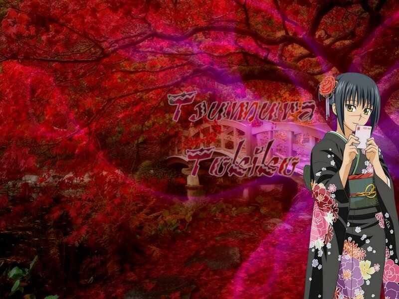 Tsunemura Tsubaki in kimono