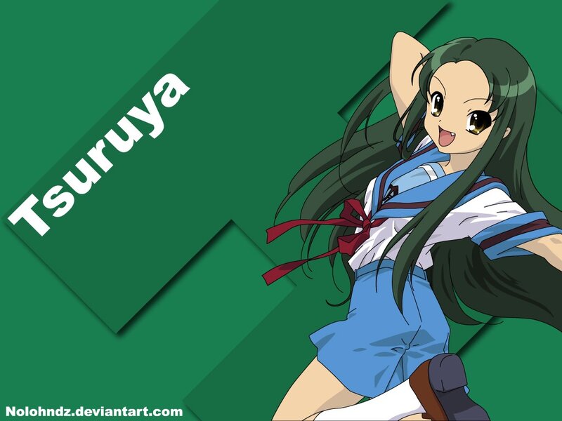 Tsuruya anime character wallpaper
