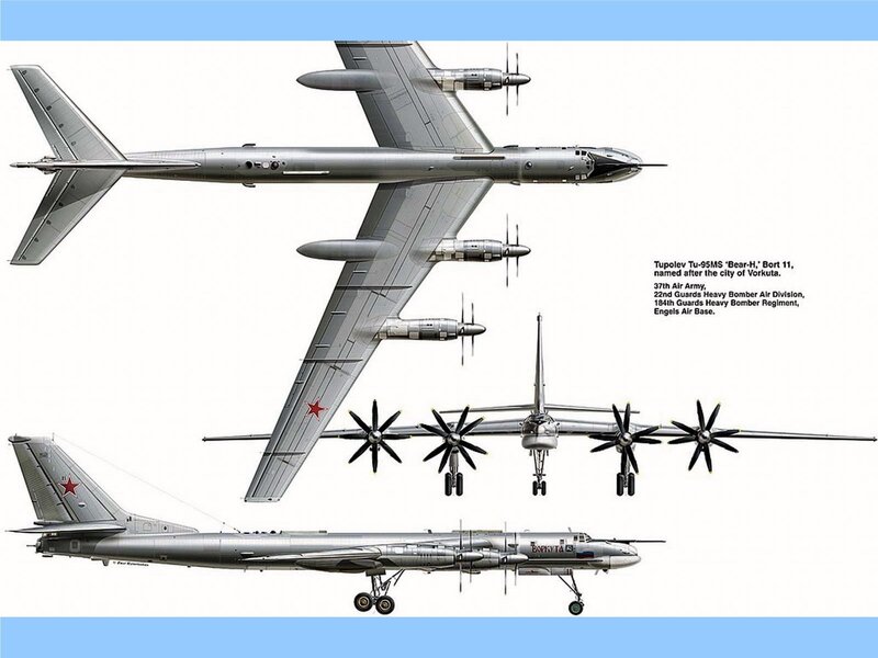 Tu-95MS Bear-H bomber