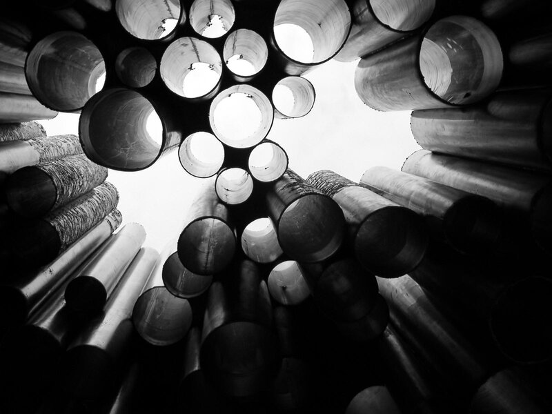tubes from below