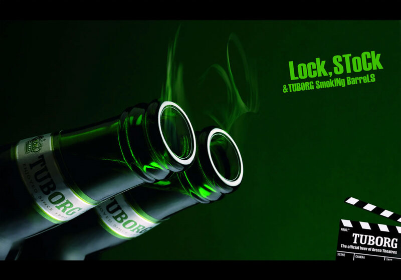 Tuborg beer advertisement
