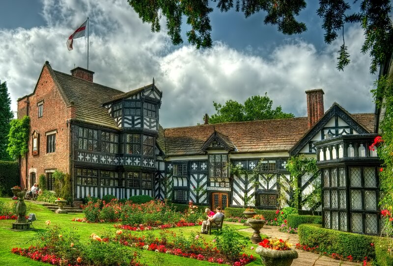 Tudor-style House and Garden