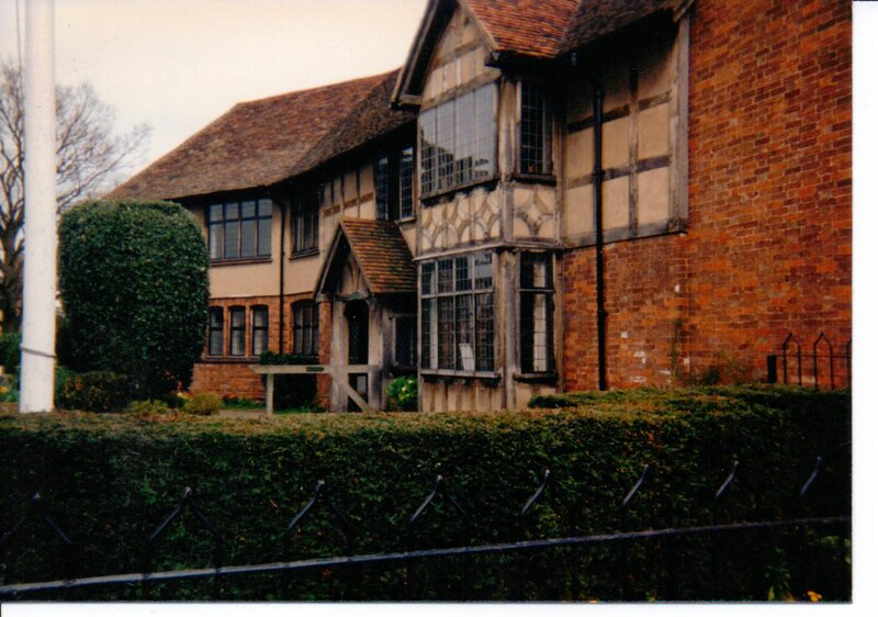 Tudor-style House — Green, Calm, Autumn