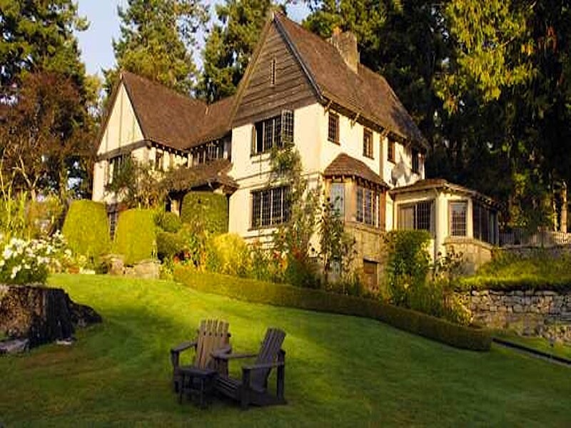 Tudor-style House — Green