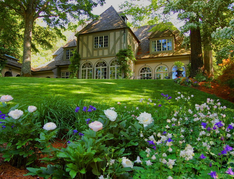 Tudor-style House with Garden