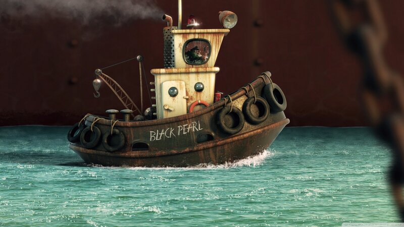 Tugboat Named Black Pearl