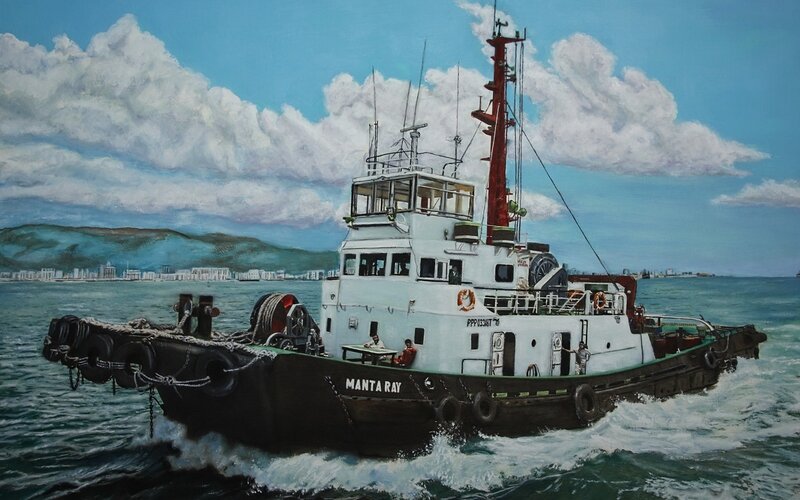 Tugboat on the Water