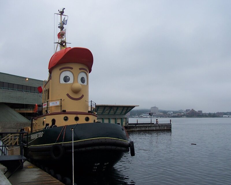 Tugboat with Face