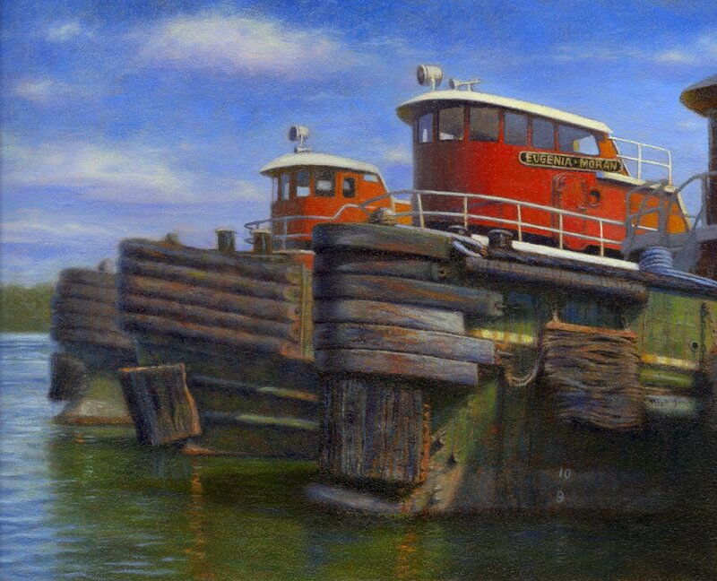 Tugboats at a dock