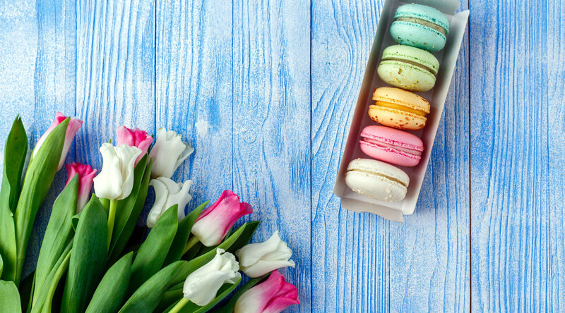 Tulips and Macarons