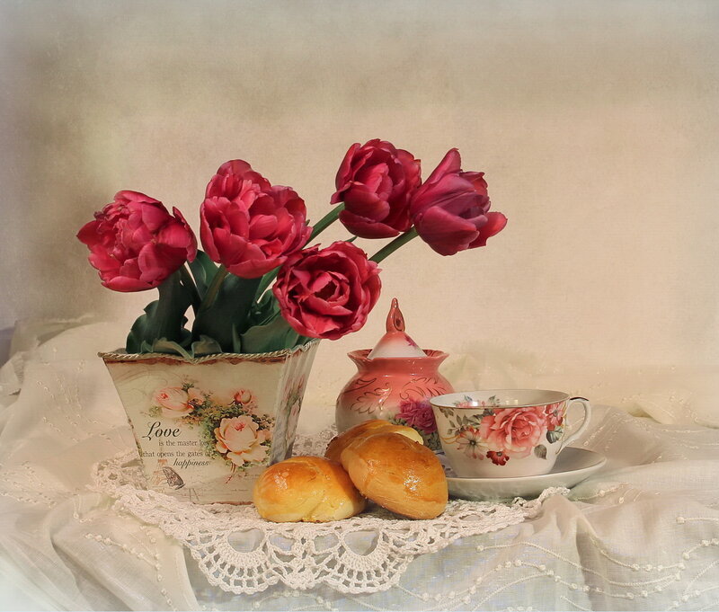 Tulips and Pastries