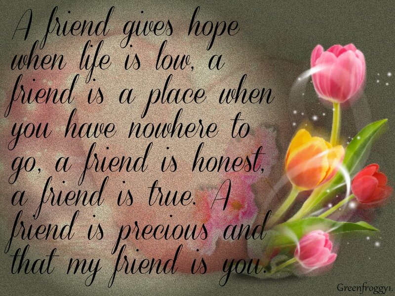 Tulips with Quote