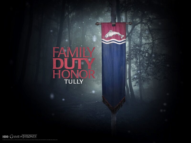 Tully Banner in Forest