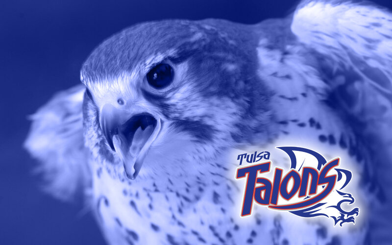Tulsa Talons falcon logo