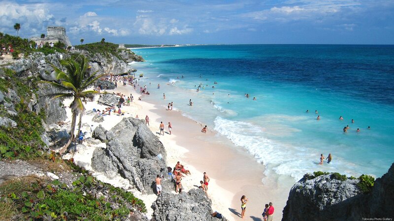 Tulum Ruins at Beach