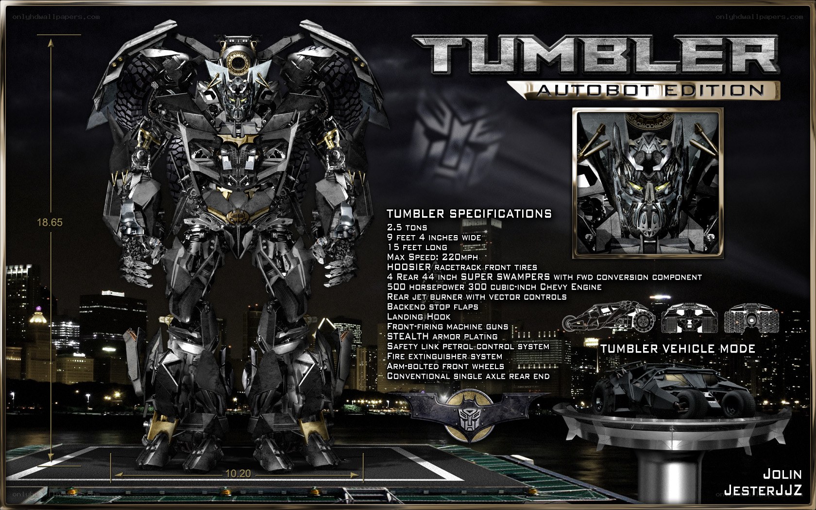 Tumbler Autobot Edition