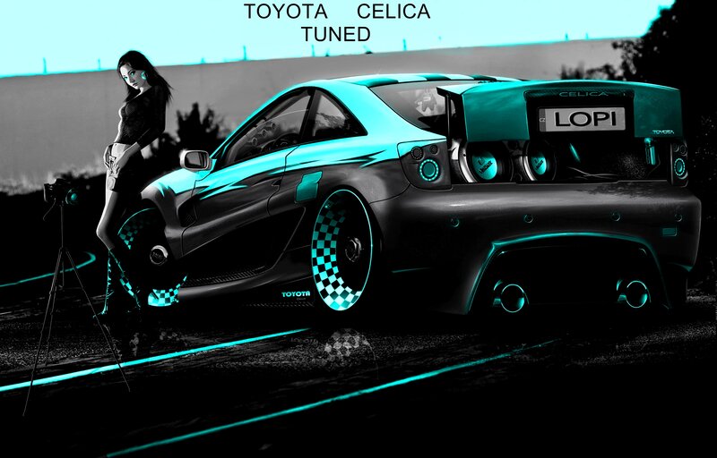 Tuned Toyota Celica