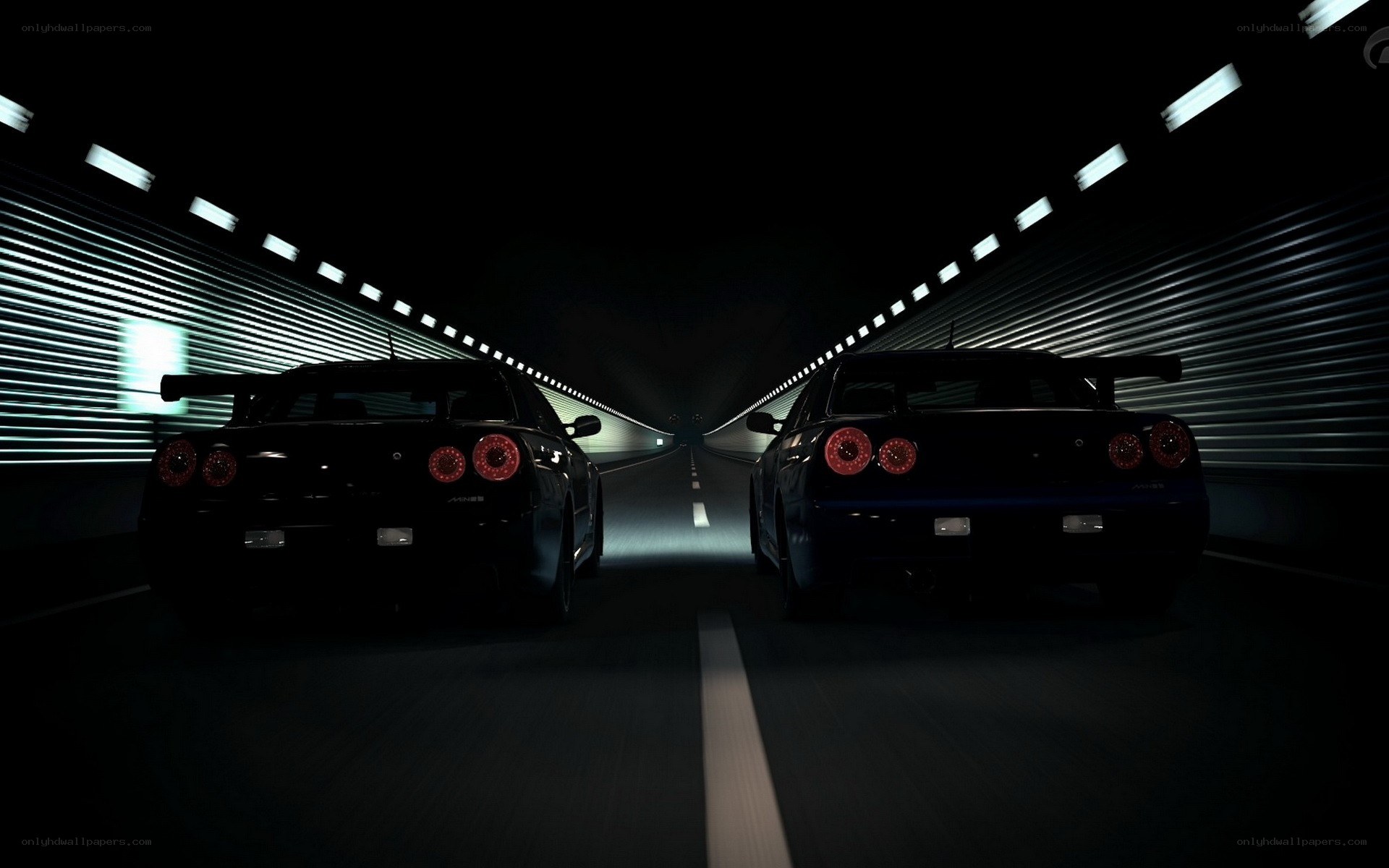 tunnel car race