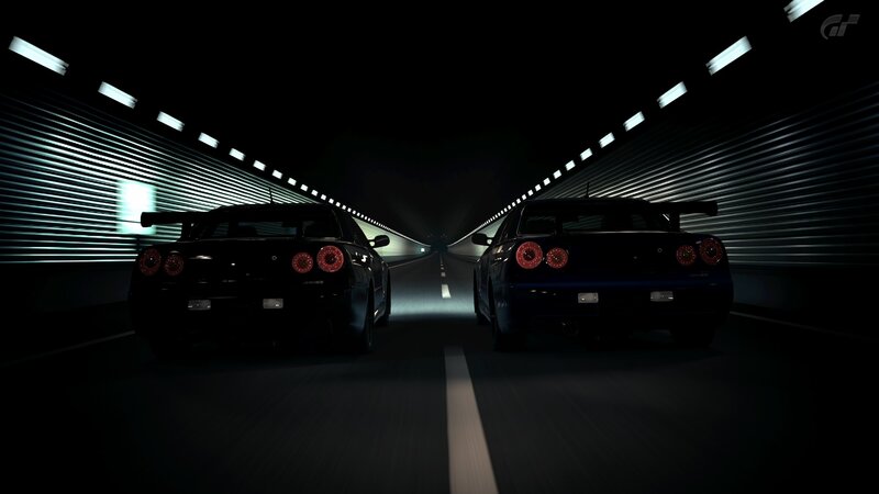 tunnel car race