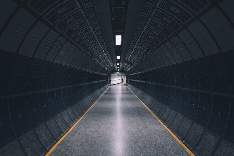 Tunnel Corridor — Gray