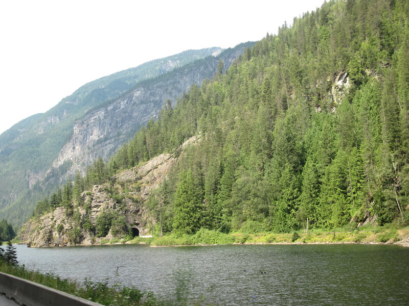 Tunnel Entrance in Mountains