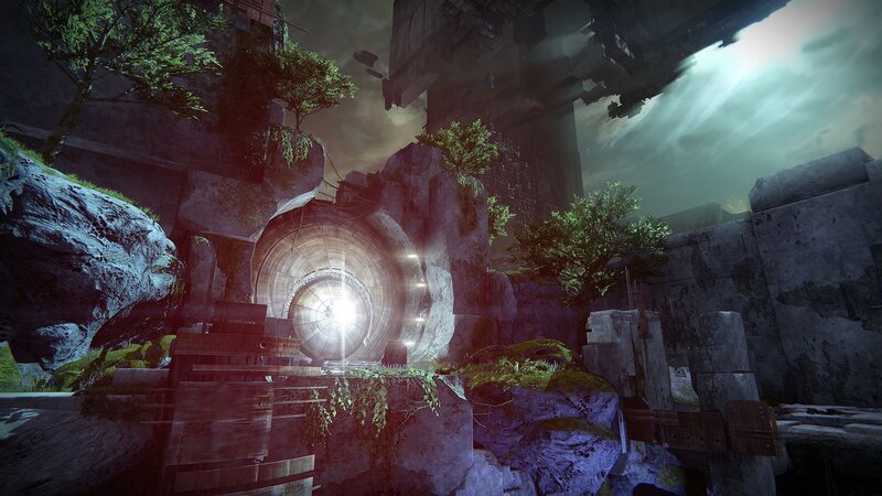 Tunnel Entrance in Ruins