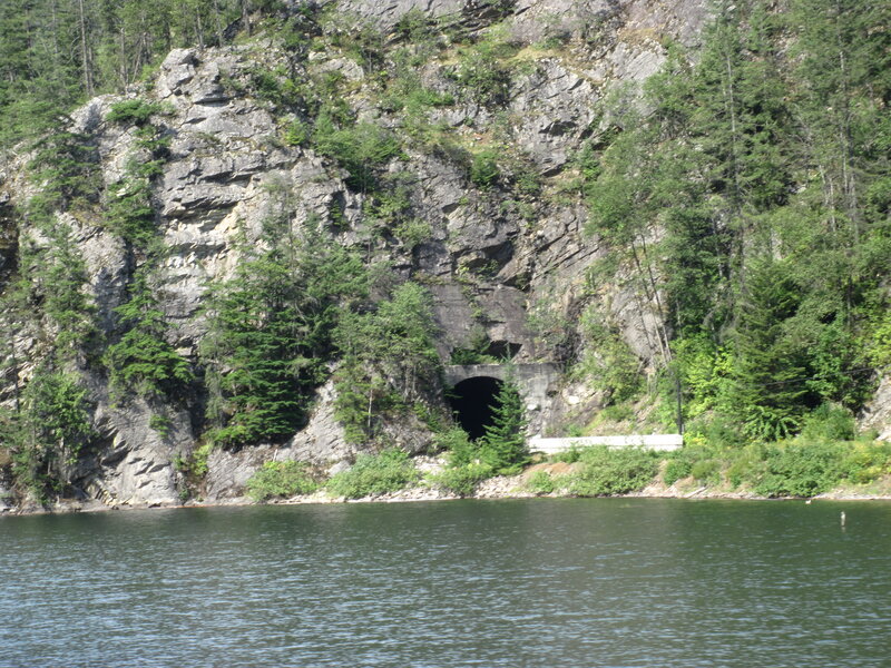 Tunnel in Mountain