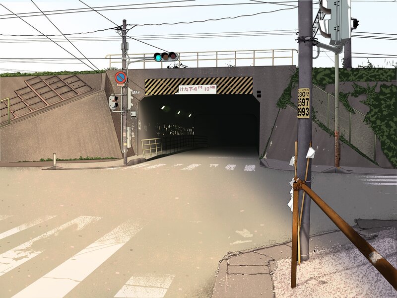 tunnel underpass at intersection