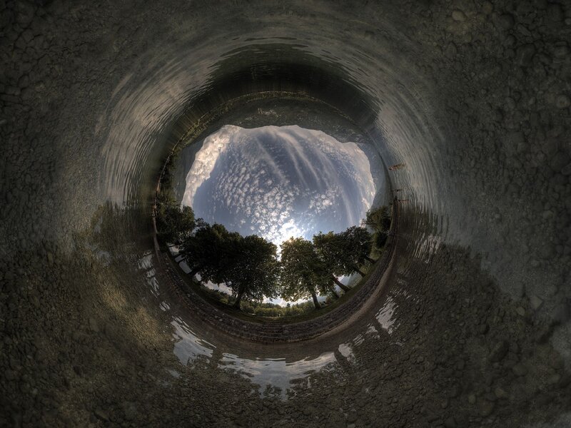 Tunnel View of Landscape