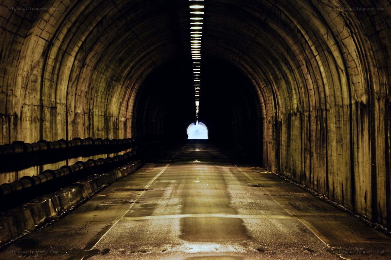 tunnel with light at end