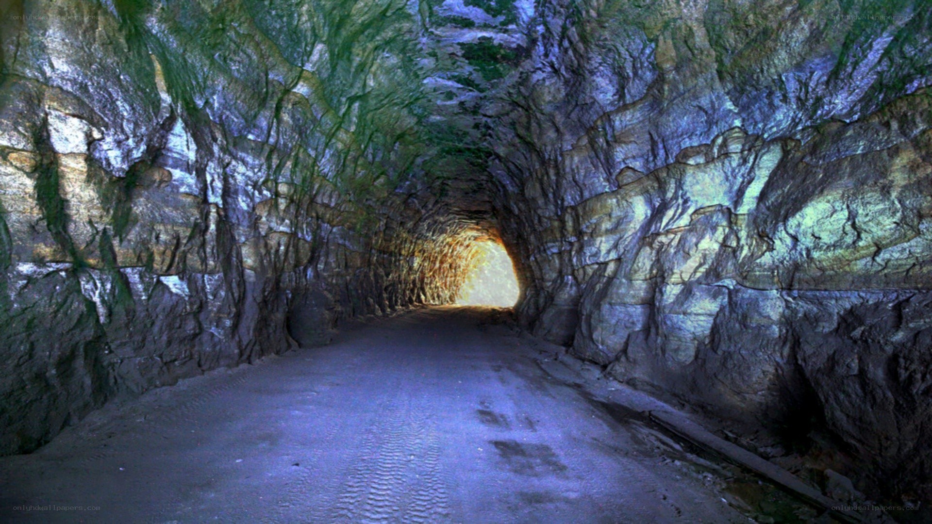 tunnel with light at end
