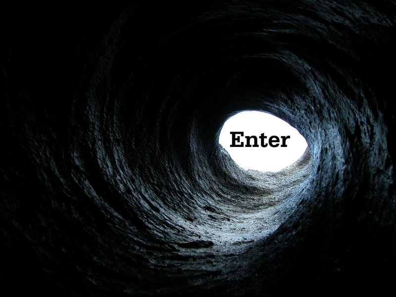 tunnel with light at end