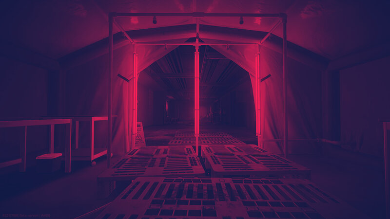 Tunnel with Pallets