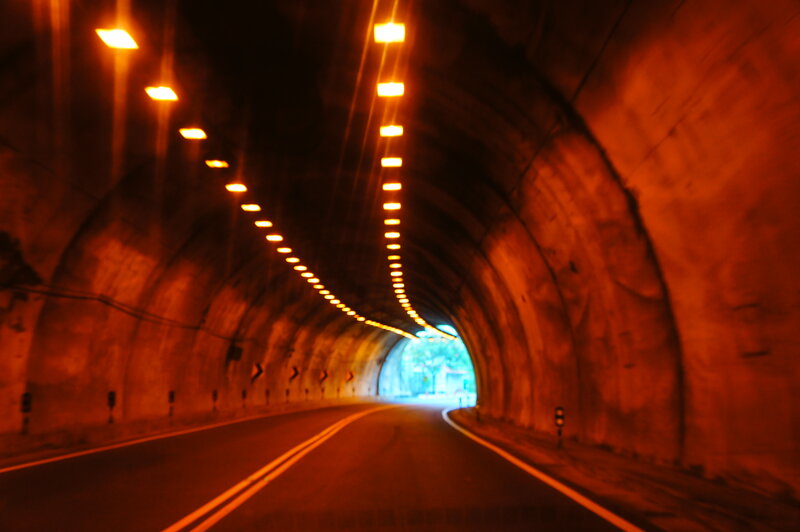 Tunnel with Road