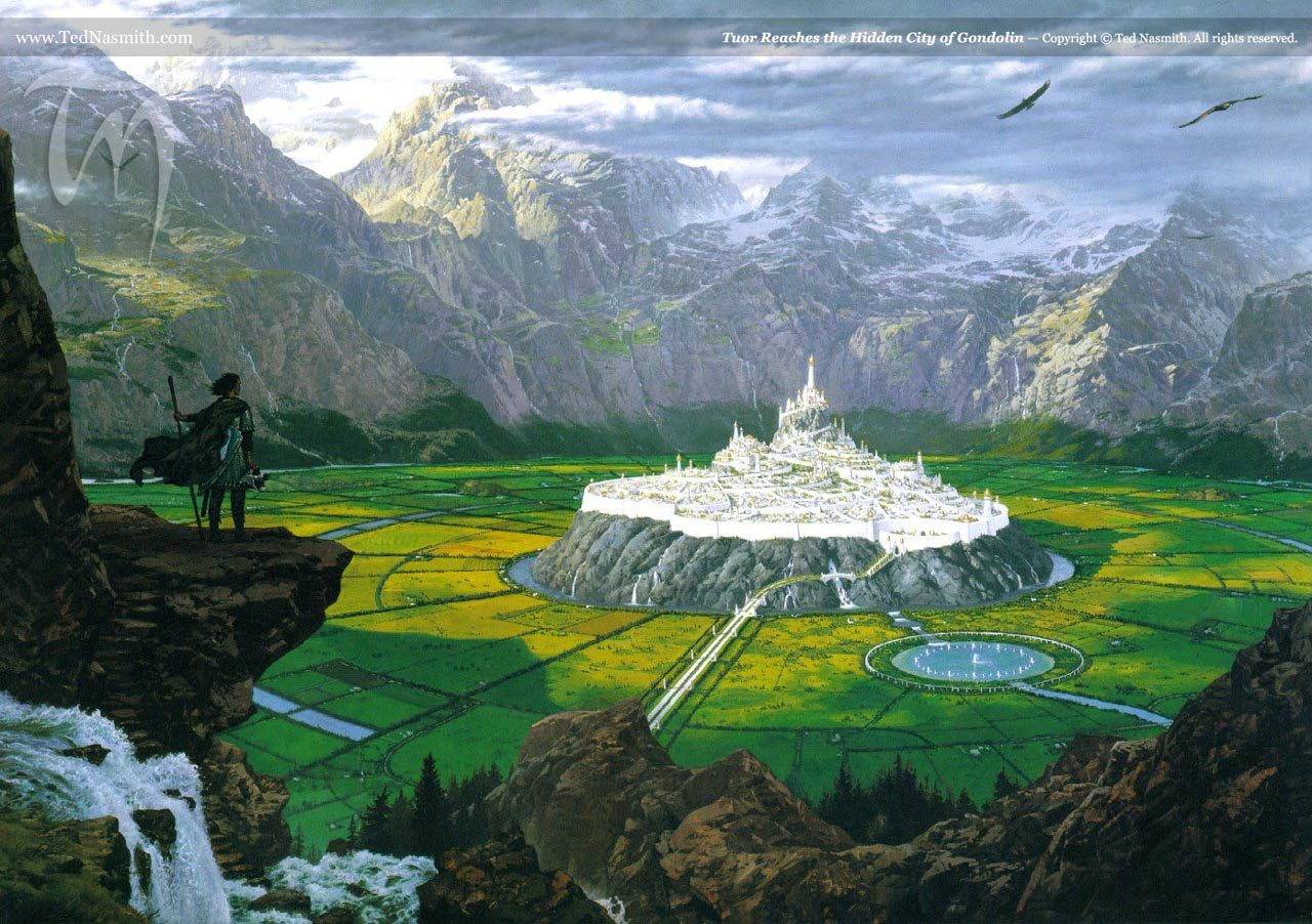 Tuor reaches Gondolin