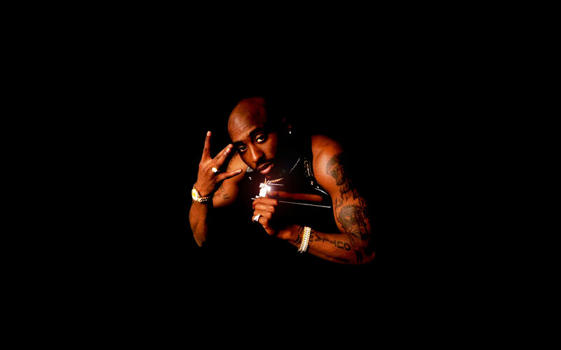 Tupac Shakur portrait