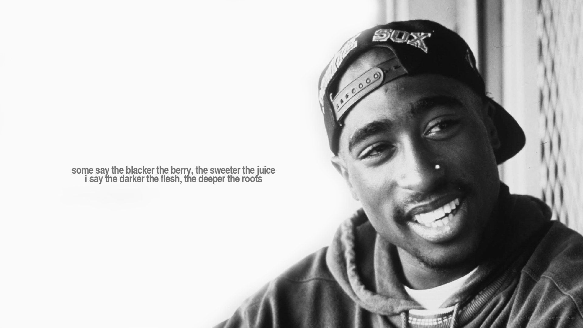 Tupac Shakur portrait
