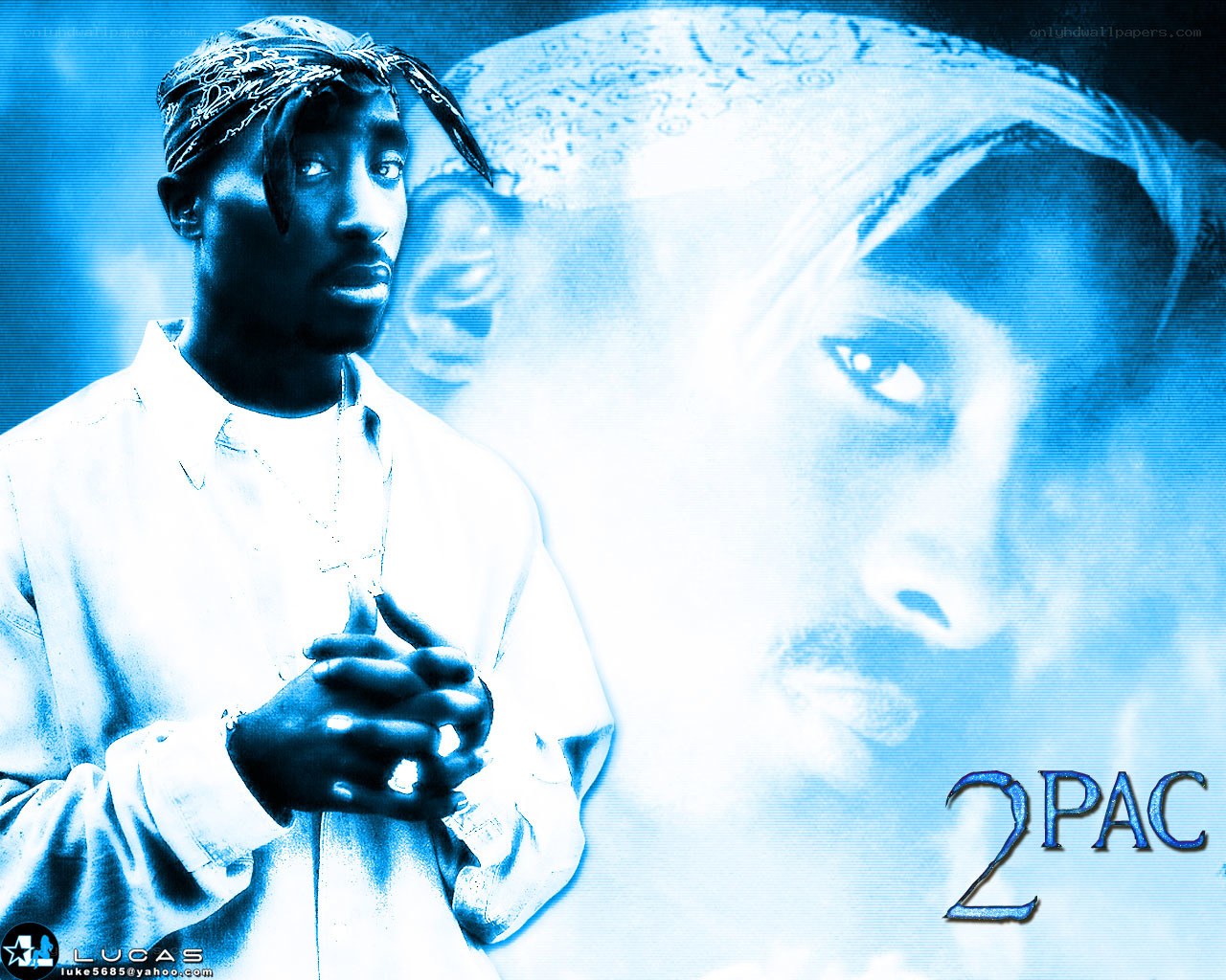 Tupac Shakur portrait