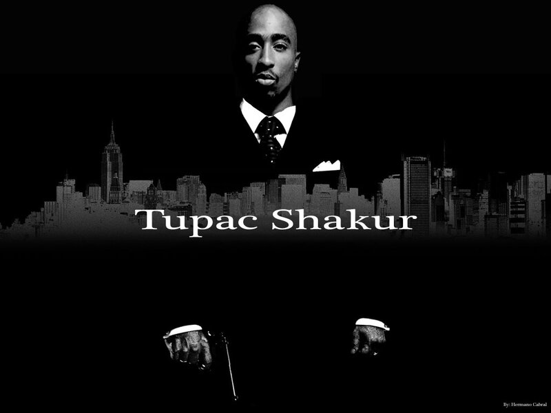 Tupac Shakur portrait