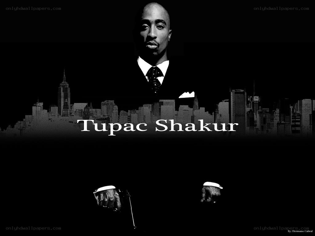 Tupac Shakur portrait