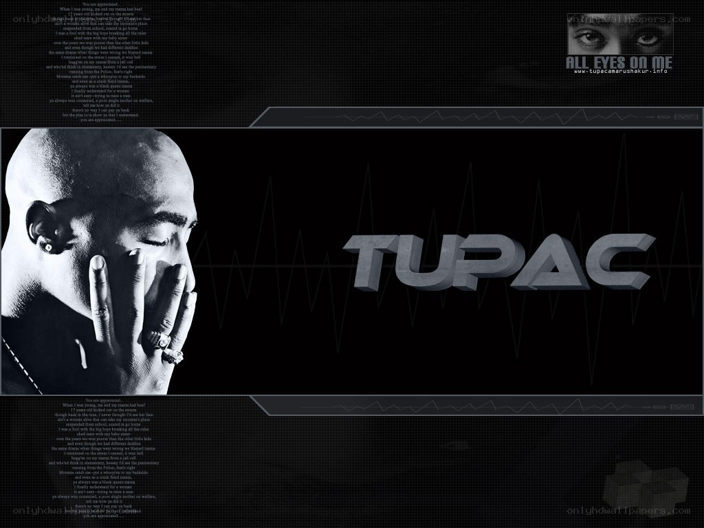 Tupac Shakur tribute artwork
