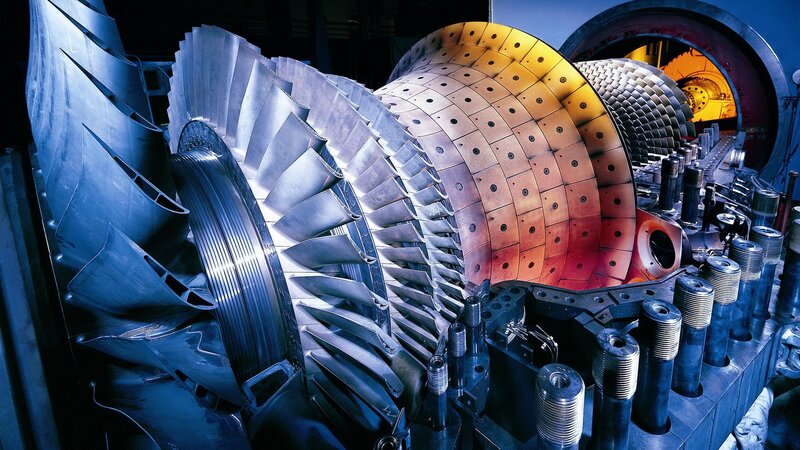 Turbine Engine Components — Blue