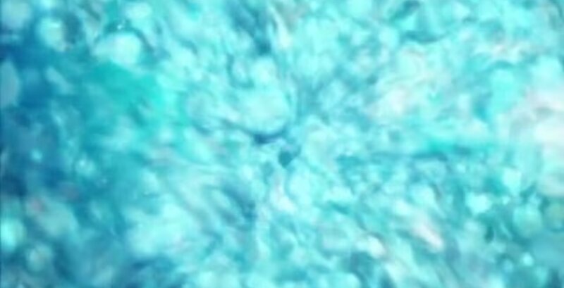 Turbulent Blue Water
