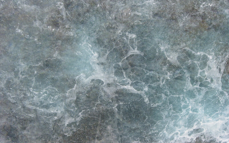 turbulent ocean water