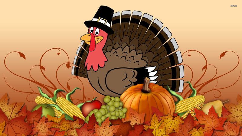 Turkey Wearing Pilgrim Hat
